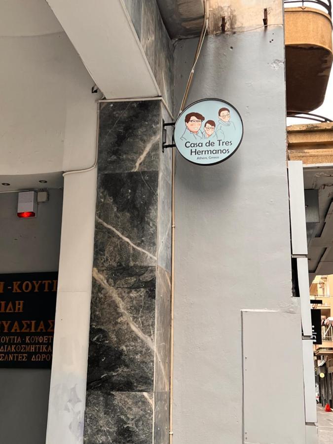 Casa De Tres Hermanos In The Heart Of אתונה מראה חיצוני תמונה