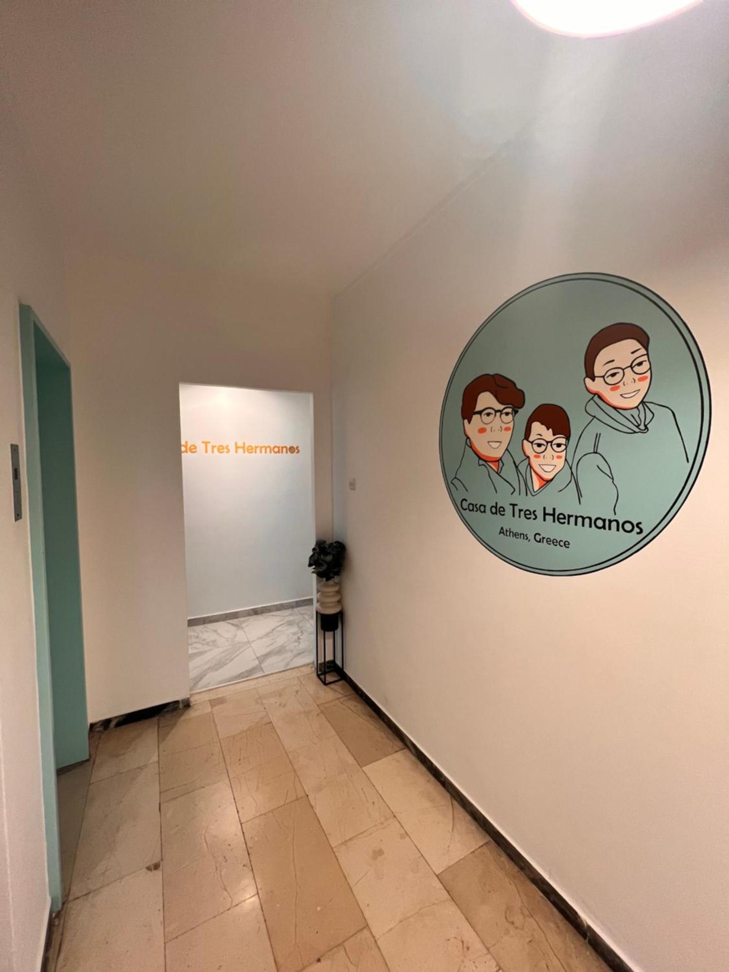 Casa De Tres Hermanos In The Heart Of אתונה מראה חיצוני תמונה